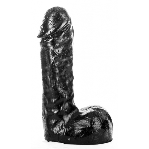 Dildo AB62 Geheel Zwart 15 x 5 cm