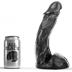 All Black Dildo AB64 Dave All Black 19 x 5cm