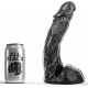 Dildo AB64 Dave Helemaal Zwart 19 x 5cm