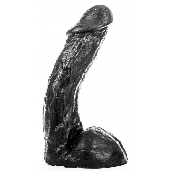 Dildo AB66 Benny All Black 23 x 6cm