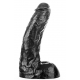 Dildo AB67 Ray Helemaal Zwart 22 x 6,5cm