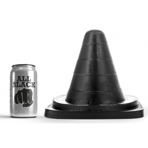 All Black Plug Cone AB68 SMALL CONE All Black 19 x 13cm