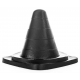 Cone Plug All Black 19 cm