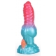 Alien Beast Cyan Rainbow 7.7" Dildo - J