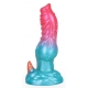 Alien Beast Cyan Rainbow 7.7" Dildo - J