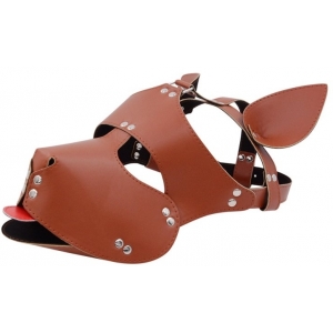 Kinky Puppy Mad Pup Hood BROWN