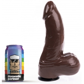 Domestic Partner Dildo DP84BR GRENADIER L 18 x 8 cm Brown