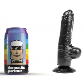 Domestic Partner Dildo DP86B Funker S 10.5 x 4 cm Black