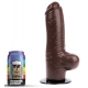 Dildo DP89BR Funker XL 18 x 7,3 cm Bruin