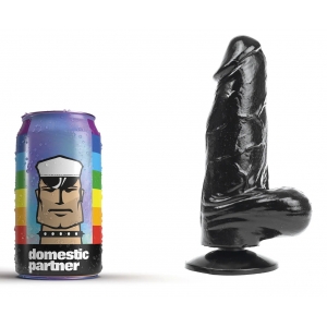 Domestic Partner Dildo DP90B Panzer S 12 x 5 cm Preto