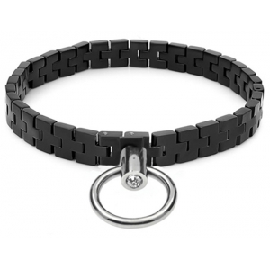 Black Label Halsband Mit Verstellbaren Maschen WATCHBLACK