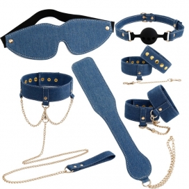 SM Fantasy Denim Bondage Kit