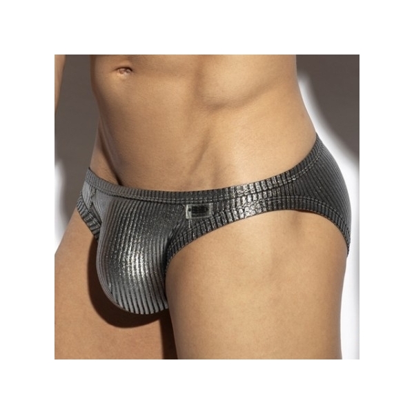 Art Deco Silver Briefs