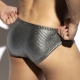 Art Deco Silver Briefs