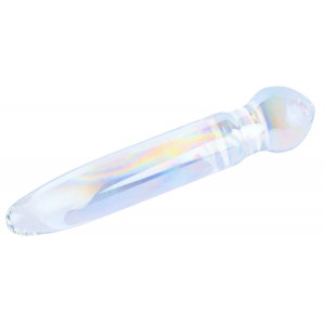 LoveToy Prism Glass Dildo 18 x 3.7cm Transparent