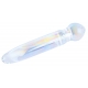 Prism Glass Dildo 18 x 3.7cm Transparent