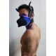 Poundtown Pup Breedwell Maschera nero-blu