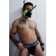 Poundtown Pup Breedwell Maschera nero-verde