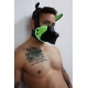 Poundtown Pup Breedwell Maschera nero-verde