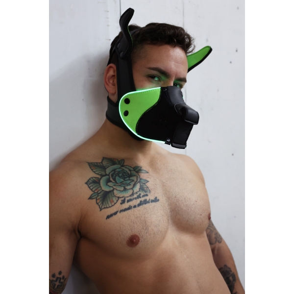 POUNDTOWN PUP MASK 2.0 Neon Green