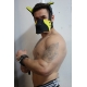 Poundtown Pup Breedwell Mask Black-Yellow