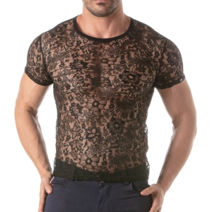 TOF Paris Lace Shirt Black