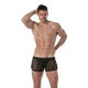 Boxer Dentelle Lace Retro Noir