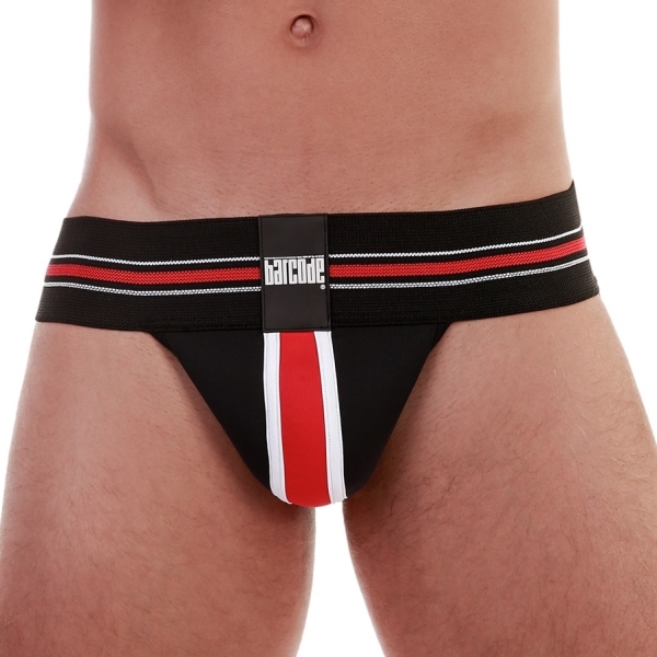 Jockstrap Denis Schwarz-Rot