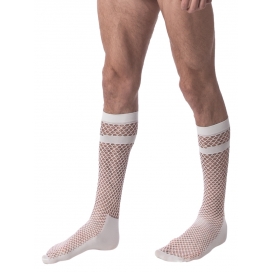 Netzsocken Cala Weiß