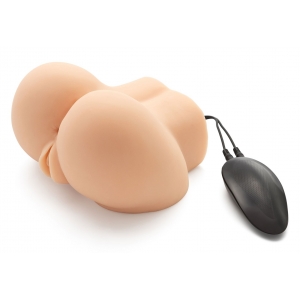 Hidden Desire Hot Honey Vibrating Realistic Masturbator 2 Inputs