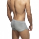 Grey Swoosh Short