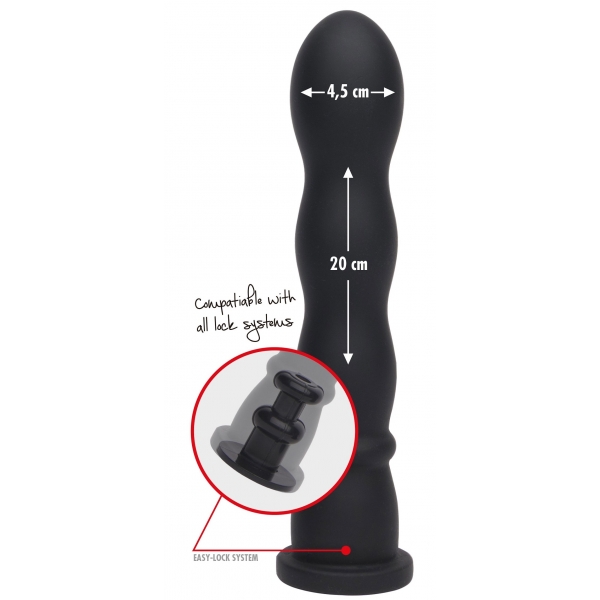 Dildo Easy-Lock Wave 19 x 4cm