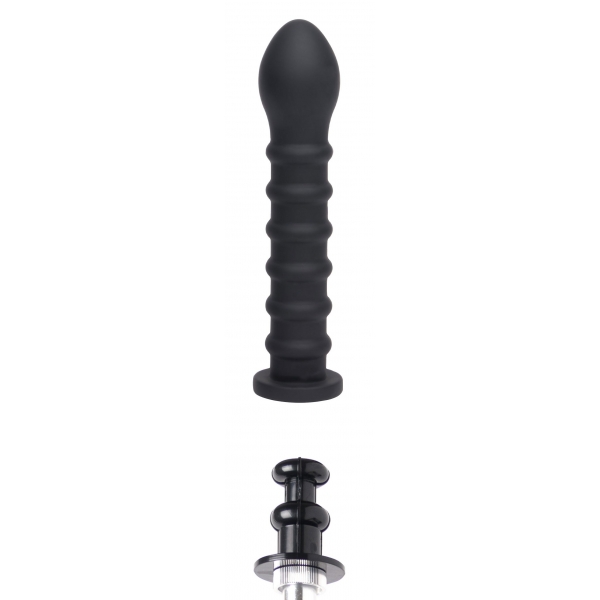 Dildo com nervuras Easy-Lock 19 x 4cm