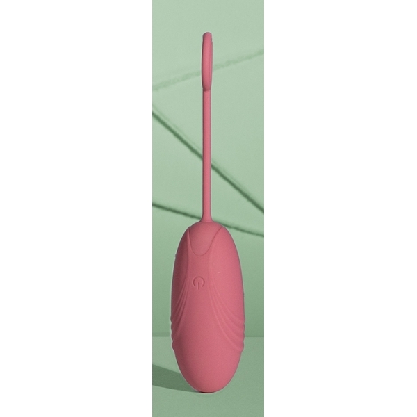 Draadloze eiervibrator 8 x 3,3 cm Roze