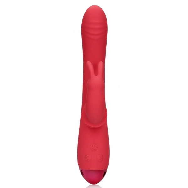 Coelho oscilante Vibro 22 cm cor-de-rosa