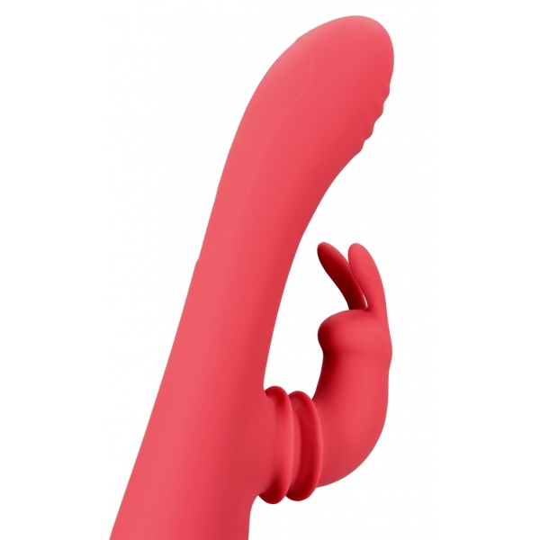 Coelho oscilante Vibro 22 cm cor-de-rosa