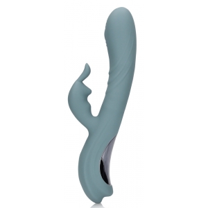  Loveline Vibro Rabbit Fingering Motion 23 cm Gris