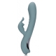 Vibro Rabbit FINGERING MOTION 23 cm Gris