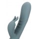 Vibro Rabbit Fingering Motion 23 cm Grau