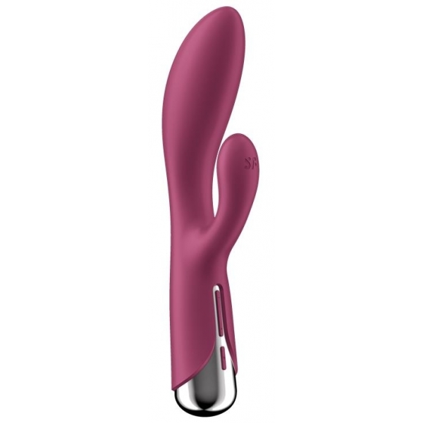 Vibro Rabbit Spinning Rabbit 1 11 x 3.5cm Raspberry