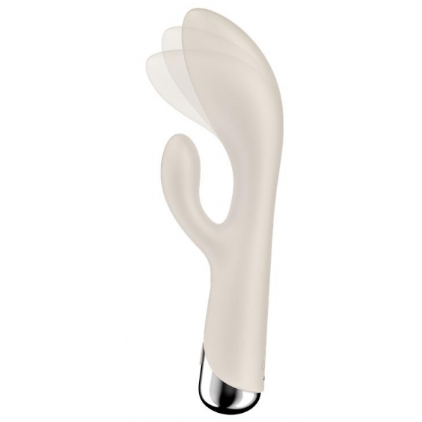 Vibro Rabbit Coniglio rotante 1 11 x 3,5 cm Beige