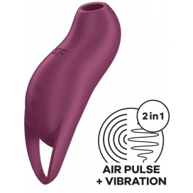 Satisfyer Stimulateur de Clitoris POCKET PRO 1 Framboise