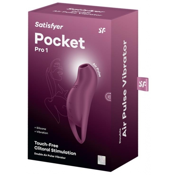 Estimulador de clitóris Pocket Pro 1 Raspberry