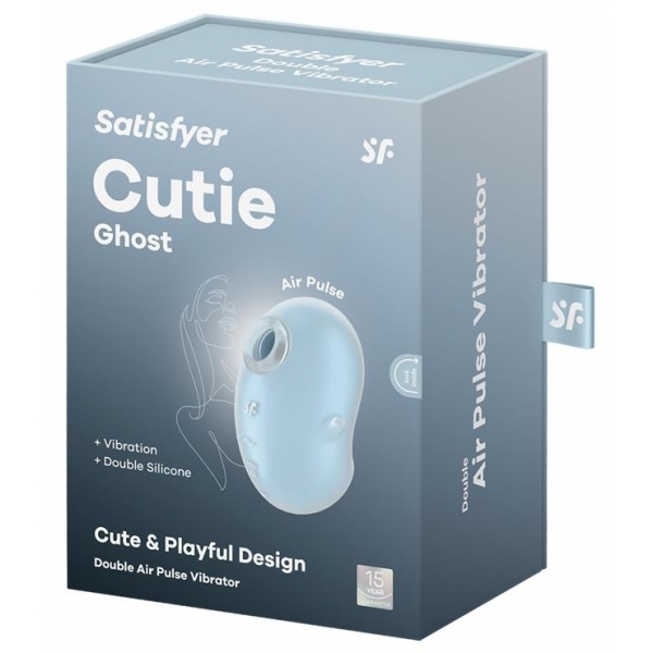 Cutie Ghost Clitoris Stimulator Blue