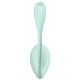 Point G Connected Vibrator Smooth Petal 8.5 x 3.8cm Mintgrün