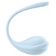 Vibromasseur Connecté Point G SMOOTH PETAL 8.5 x 3.8cm Bleu Clair