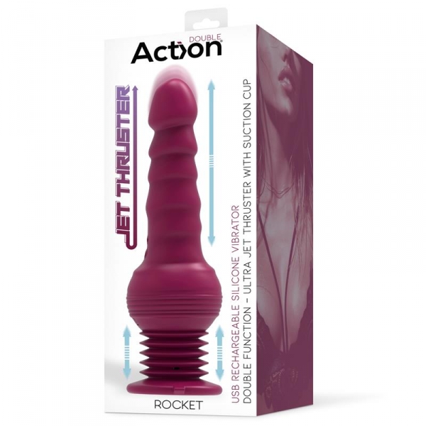 Consolador vibrador Rocket 13 x 4,2 cm