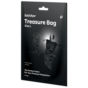 Satisfyer Treasure Bag L Storage Pouch Black