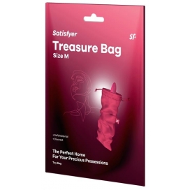 Treasure Bag M pink storage pouch