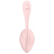 Connected Vibrator G-Spot Ribbed Petal 8.5 x 3.8cm Pink